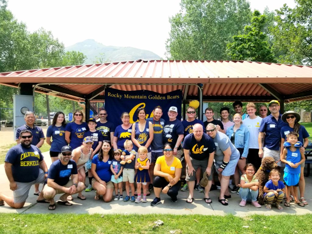 group of rocky mountain golden bears alumni